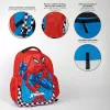Pókember Checked iskolatáska, táska 42 cm