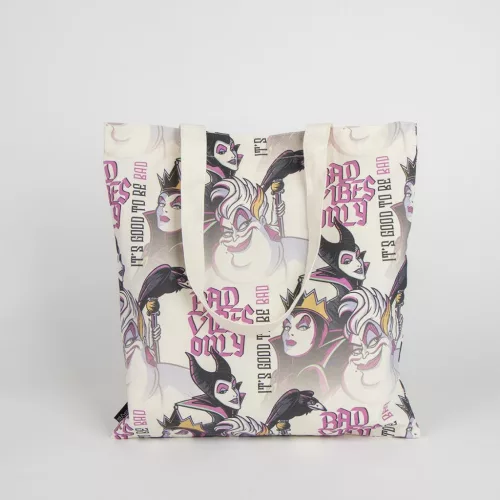 Disney Villains Bad Vibes torba za kupovinu, torba za kupovinu 39 cm