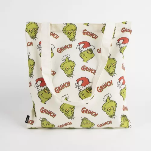 Grinch-Einkaufstasche, 39 cm