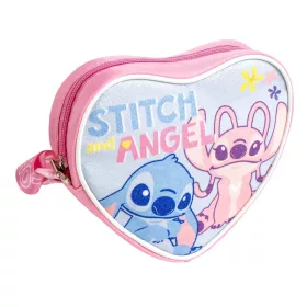  Disney Lilo und Stitch, Glitzer-Umhängetasche „Star Dog Angel“, Schultertasche