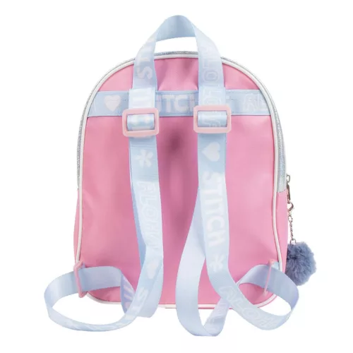 Disney Lilo és Stitch, A csillagkutya Scrump hologrammos hátizsák, táska 23 cm