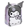 Hello Kitty Kuromi hologrammos hátizsák, táska 32 cm