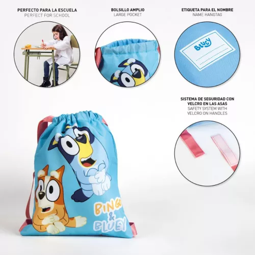 Športová taška Bluey Bingo, batoh 33 cm