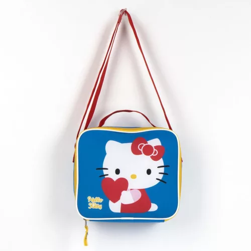 Hello Kitty blaue Thermo-Lunchtasche 24 cm