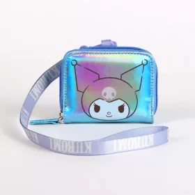 Hello Kitty Geldbörse in Blau-Iridescent