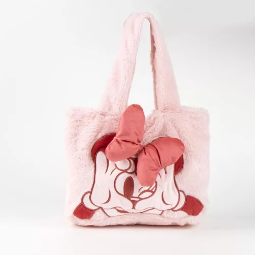 Disney Minnie Pretty plüss shopping bag, bevásárlótáska 30 cm