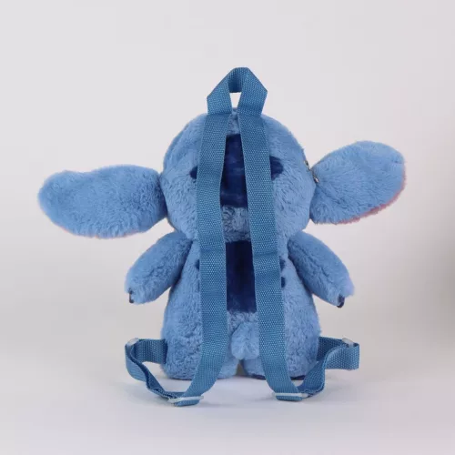 Disney Lilo és Stitch, A csillagkutya Blue Alien plüss hátizsák, táska 30 cm