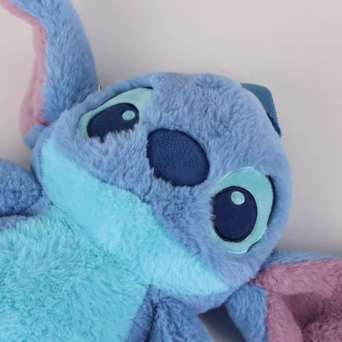 Disney Lilo és Stitch, A csillagkutya Blue Alien plüss hátizsák, táska 30 cm