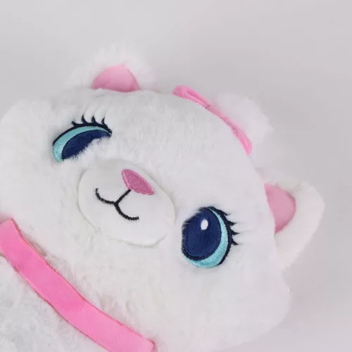 Disney Marie White plüss hátizsák, táska 30 cm