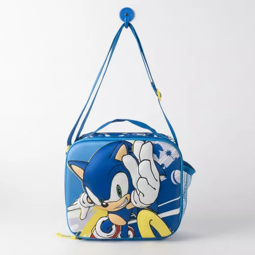 Sonic a sündisznó Power Run 3D thermo uzsonnás táska 26 cm
