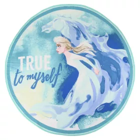   Disney Frozen True to Myself Badetuch, Strandtuch 130 cm (Schnelltrocknend)