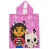 Gabis Puppenhaus Rosa Strandtuch-Poncho 50x115 cm