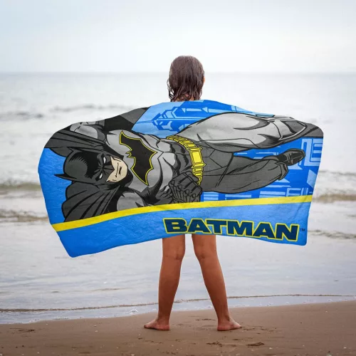 Osuška Batman Vigilante, plážová osuška 70x140cm (rýchloschnúca)