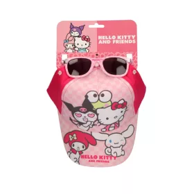 Sada slnečných okuliarov a šiltovky Hello Kitty Friends