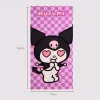 Hello Kitty Kuromi Heart fürdőlepedő, strand törölköző 70x140cm (Fast Dry)