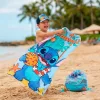 Disney Lilo és Stitch, A csillagkutya Hawaii törölköző, tornazsák, baseball sapka szett