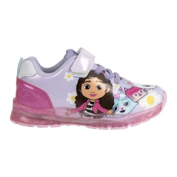   Gabi babaháza Lilac Meow LED villogó, világító utcai cipő 24-31