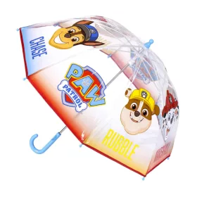   Paw Patrol Regenschutz Kinder-Regenschirm, transparent, Ø 71 cm