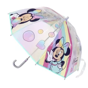   Disney Minnie Fun Days Kinder-Regenschirm, transparent, Ø71 cm