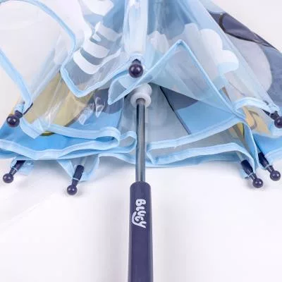 Bluey Joyful dječji prozirni kišobran Ø71 cm