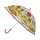 Teenage Mutant Ninja Turtles Pizza Kinder-Regenschirm, transparent, Ø 71 cm