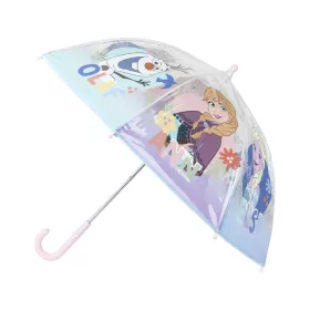   Transparenter Kinderregenschirm von Disney Frozen Friends, Ø 71 cm