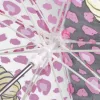 Barbie Glam dječji prozirni kišobran Ø71 cm
