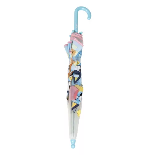 Transparenter Kinderregenschirm von Bluey Bingo, Ø 71 cm
