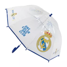Real Madrid One Color gyerek átlátszó esernyő Ø71 cm