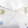 Real Madrid One Color gyerek átlátszó esernyő Ø71 cm