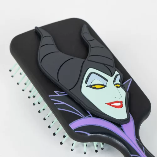 Disney-Bösewichte Schwarze 3D-Haarbürste 23,5 cm