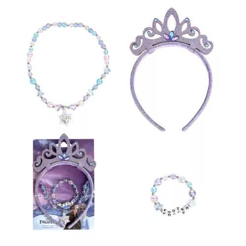 Disney Jégvarázs Snowflakes ékszer és hajpánt szett