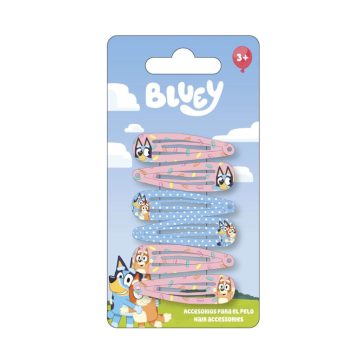 Bluey Dots hajcsat szett 6 db-os