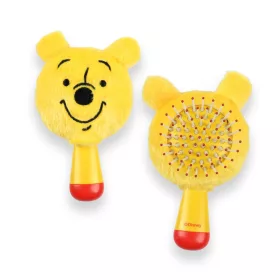 Disney Micimackó Yellow  mini plüss hajkefe 13 cm