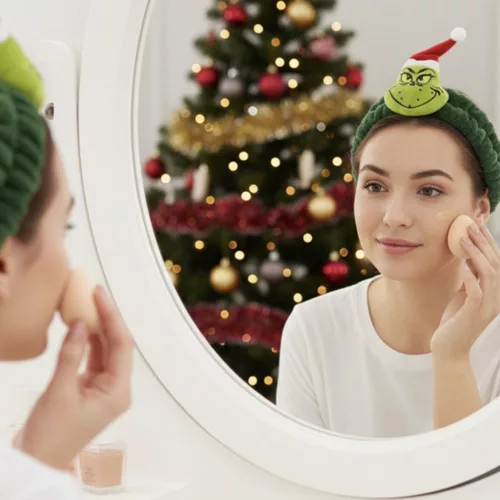 Das Grinch-Schabernack-Kosmetik-Stirnband