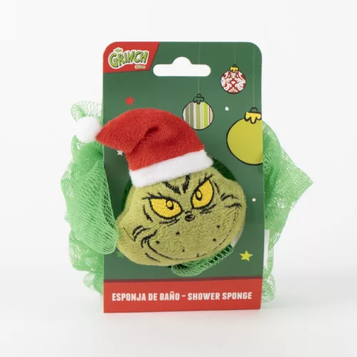 Grinch-Schabernack, 3D-Badeschwamm, Badespielzeug