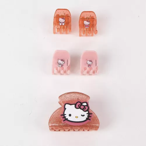 Hello Kitty Pink hajcsat szett 5 db-os