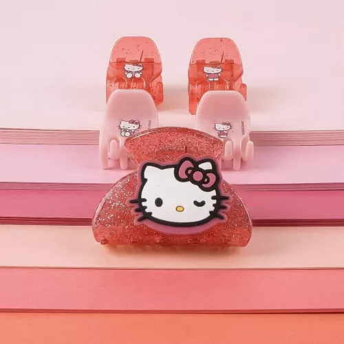 Hello Kitty Pink hajcsat szett 5 db-os