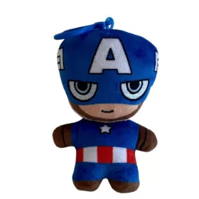   Avengers Captain America 2D-Plüschfigur mit Aufhänger, 13 cm