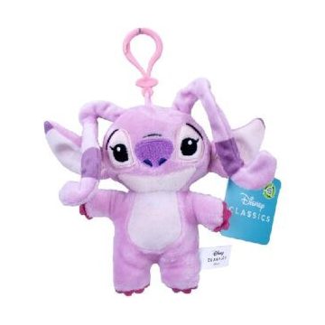   Disney Lilo és Stitch, A csillagkutya Angel 2D plüss figura akasztóval 14 cm