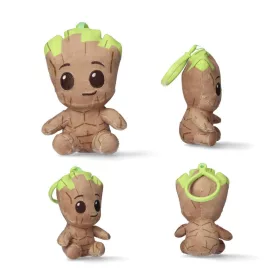   Avengers Groot 3D-Plüschfigur mit Kleiderbügel und Taschenverzierung, 13 cm