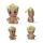 Avengers Groot 3D-Plüschfigur mit Kleiderbügel und Taschenverzierung, 13 cm