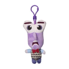   Disney Brainiacs Fear 3D-Plüschfigur mit Kleiderbügel und Taschenverzierung, 12 cm
