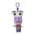 Disney Agymanók Fear 3D plüss figura akasztóval, táskadísz 12 cm