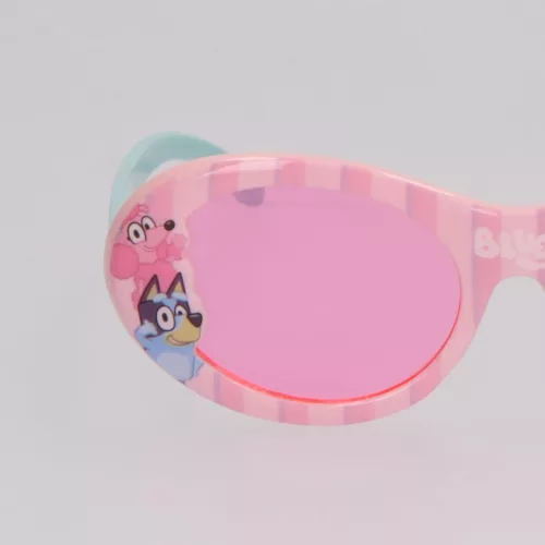 Blau-rosa Sonnenbrille
