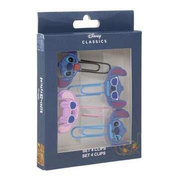   Disney Lilo és Stitch, A csillagkutya gemkapocs 4 db-os szett