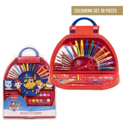 Sada písacích potrieb Paw Patrol Mission, 50 dielov