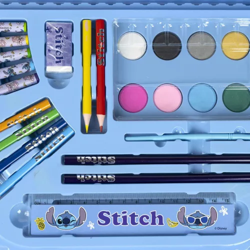 Disney Lilo a Stitch, Sada písacích potrieb Hviezdne psíky, 50 dielov