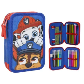 Modrý držiak na perá Paw Patrol s 2 úrovňami