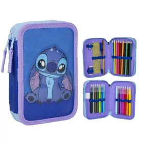   Disney Lilo a Stitch, Hviezdny psík, držiak na perá, plyšový, 2-poschodový